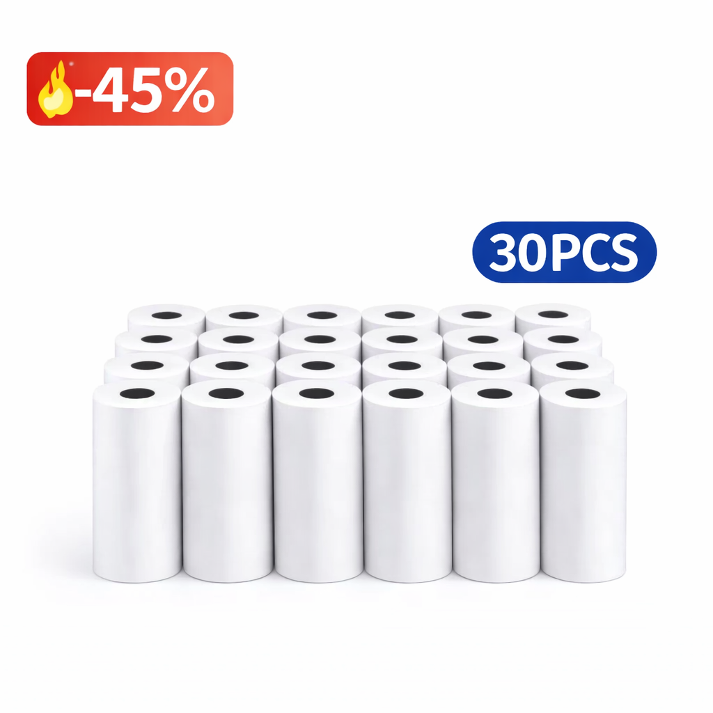 Rouleaux de Recharge – Mini Imprimante Sans Encre