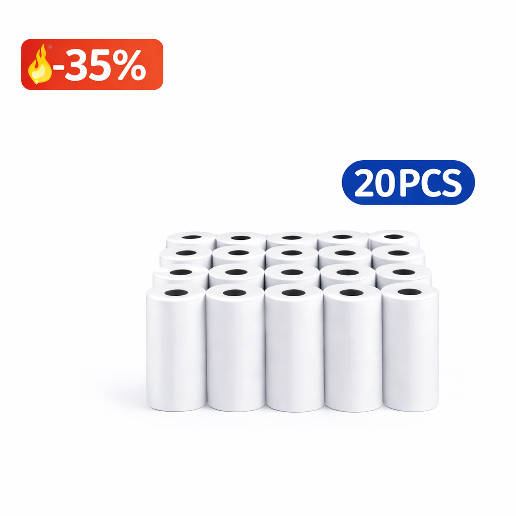 Rouleaux de Recharge – Mini Imprimante Sans Encre